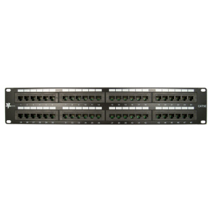 Vertical Cable 48 Port Cat5E 2U Patch Panel