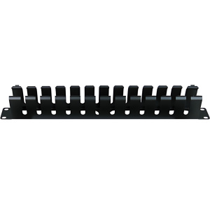 Vertical Cable 1U Horizontal Cable Management Duct with Cover
