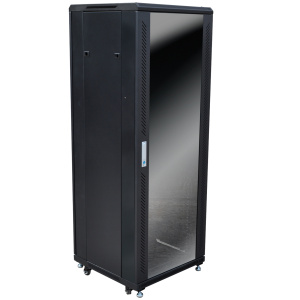 Vertical Cable 37U Network Server Cabinet with 24" Depth