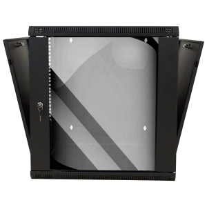 Vertical Cable 12U Wall Mount Network Server Cabinet with Swing Door | 31" Depth