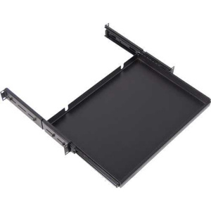 Vertical Cable 1U Sliding Keyboard Shelf