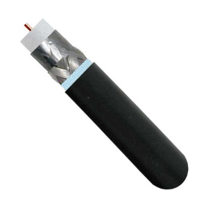 Vertical Cable 1000ft RG6 Direct Burial | 75Ohm Cable (Standard Shield with 18AWG CCS)