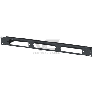 Vertical Cable 1U Optical Fiber Rack Mount Panel LGX Compatible Three Position