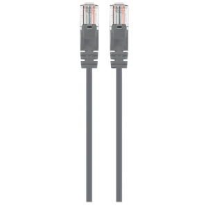 Intellinet 14' Cat6 Patch Cable Grey with Boots