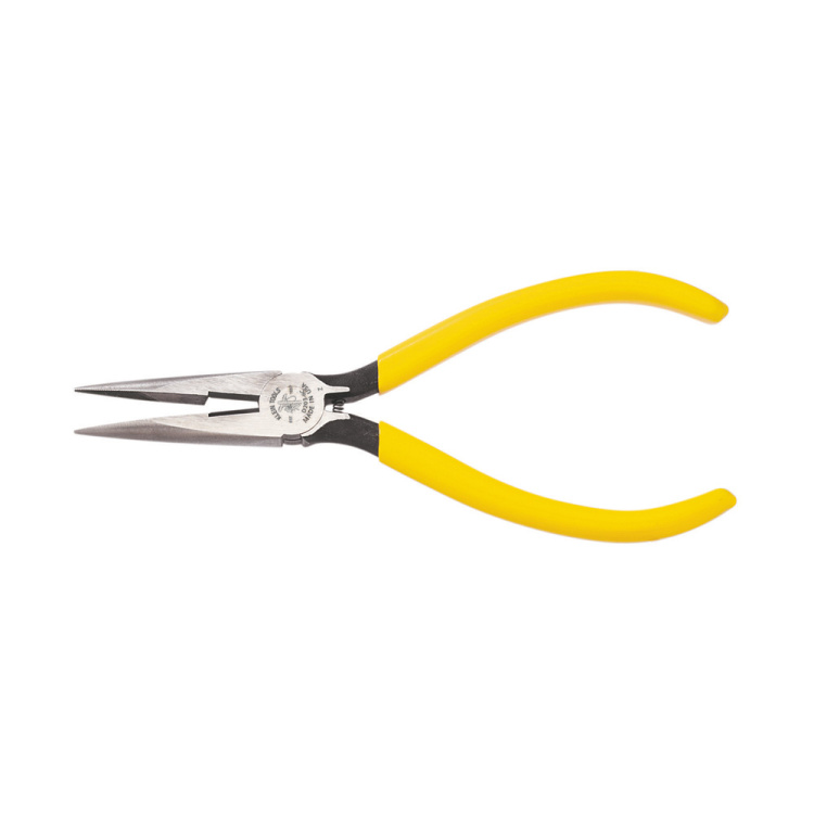 Klein Tools Pliers Needle Nose Side Cutters with Spring