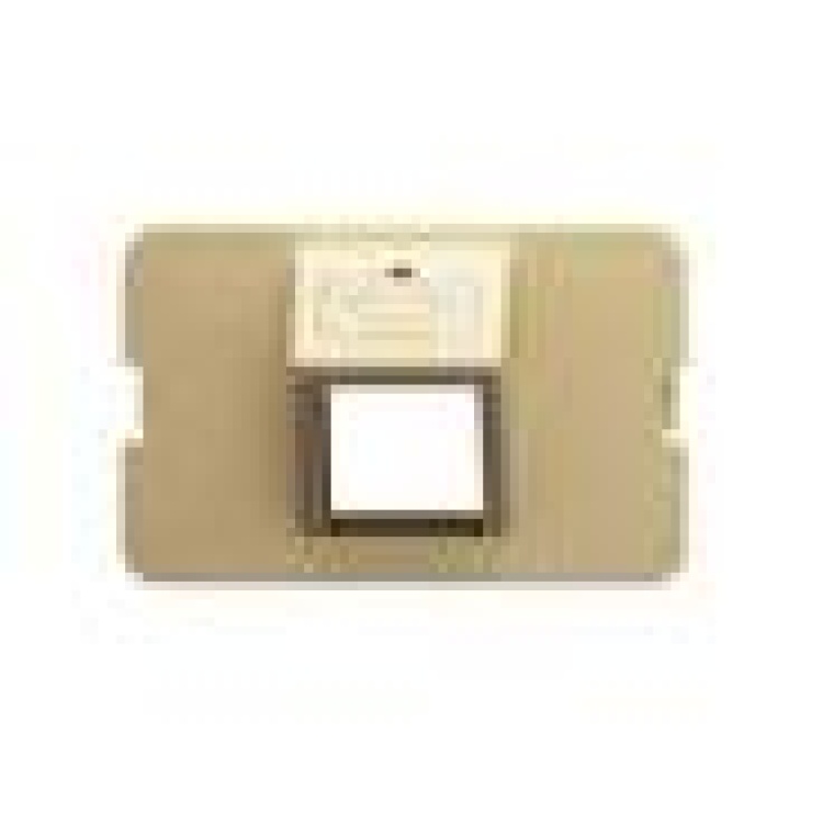 Icc 1 Port Angled Bezel Ivory | Discontinued
