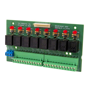 Elk Products Relay Board 8 Form C, Connects to M1, M1XOVR Or M1XOV
