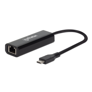Manhattan USB-C to 2.5 Gbase-T Ethernet Adapter