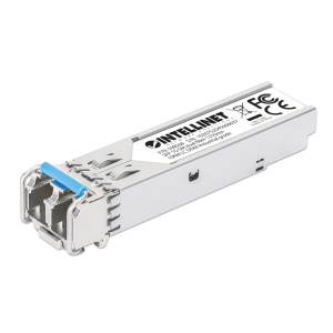 Intellinet Industrial-Grade Gigabit LC Singlemode SFP Fiber Module | 10km