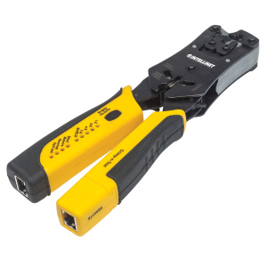 Intellinet Universal Modular Plug Crimping Tool and Cable Tester