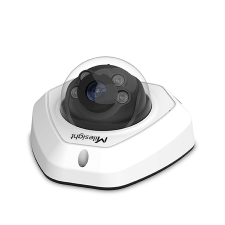 Milesight 5mp Ai Vandal-proof Mini Dome Network Camera | Discontinued