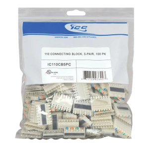 ICC 110 Connecting Block for 5 Pair | 100 Pack