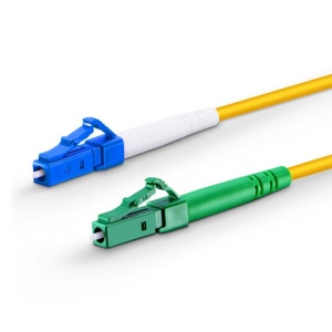 LC-APC/LC-UPC Simplex Singlemode Fiber Patch Cable | 1 Meter