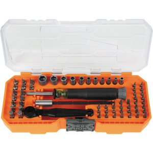 Klein Tools 64 Piece Precision Ratchet and Driver System