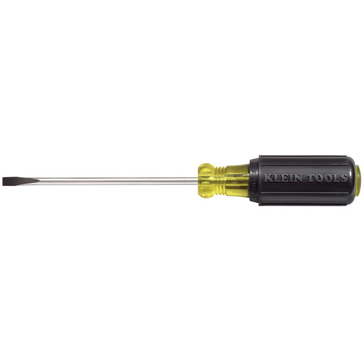Klein Tools 3/16 Inch Cabinet Tip Screwdriver 4-Inch