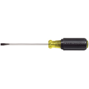 Klein Tools 3/16 Inch Cabinet Tip Screwdriver 4-Inch