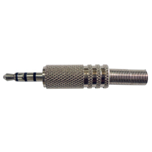 Philmore 3.5mm TRRS 4 Conductor Male Connector