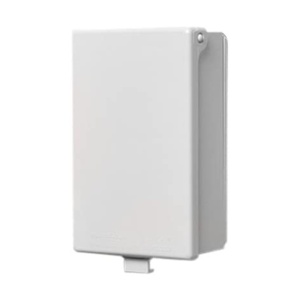Arlington Industries IN-AND-OUT™ Vertical Single Gang Extendable Outlet Cover | White