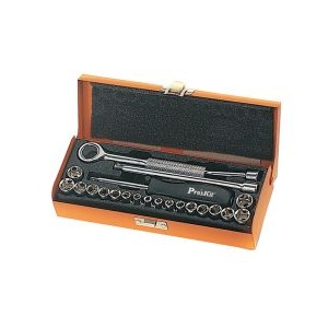 Eclipse Tools 23-Piece 1/4" Driver Socket Set