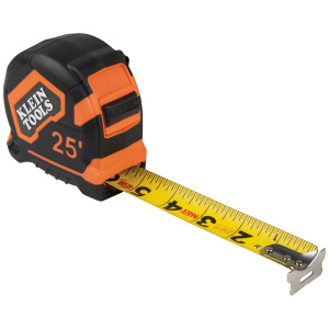 Klein Tools 25' Tape Measure Single Hook