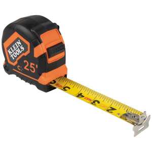 Klein Tools 25' Tape Measure Magnetic Double-Hook (Replaces 86225/93225)