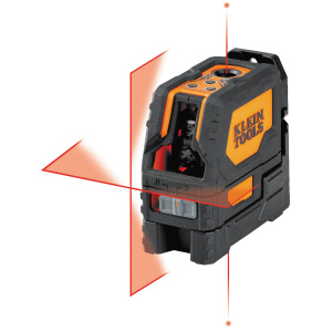 Klein Tools Laser Level Self-leveling Red Cross-line Level & Red Plump Spot