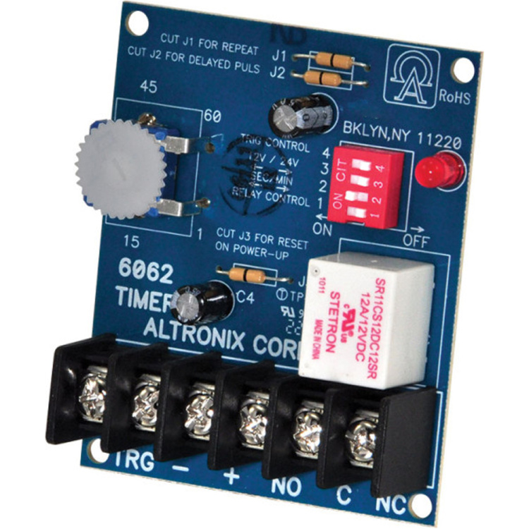 Altronix Multi-Purpose 12/24VDC Timer Control Board Module