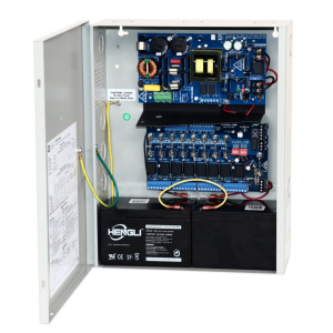 Altronix Access Power Controller with Power Supply/Charger 8 Fused Relay Output 24VDC-10A FAI 115VAC BC400 Enclosure