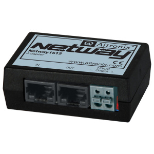 Altronix 12VDC/13W Netway Midspan Adapter for IP Cameras and Devices Ul60950-1