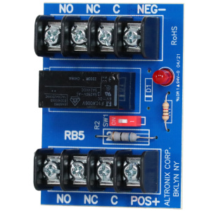 Altronix DPDT 6/12VDC 5AMP Relay Module