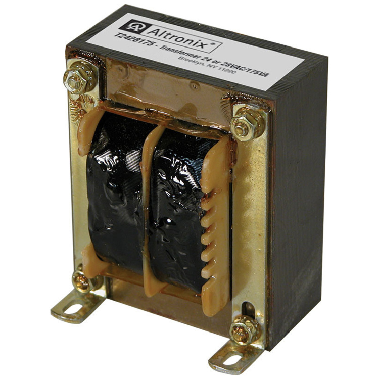 Altronix Open Frame Transformer, 24/28VAC at 175VA 115VAC