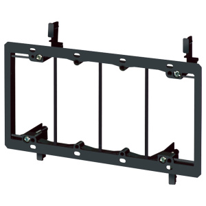 Arlington Industries Quad Gang Low Voltage Mounting Bracket for Existing Construction