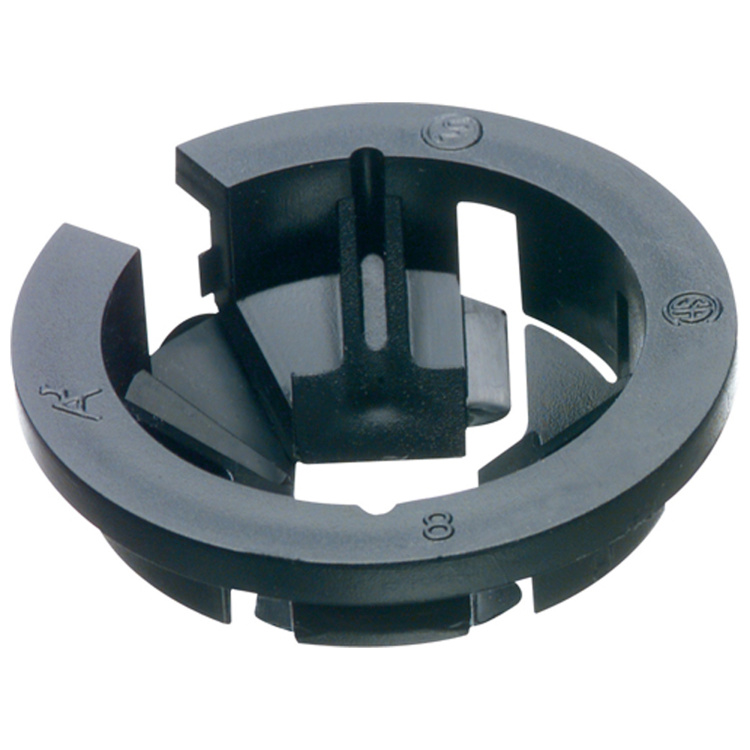 Arlington Industries 1" Black Button™ Non Metallic Snap-In Connector