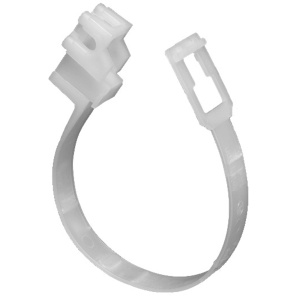 Arlington Industries 2" Loop Cable Support Hanger | White