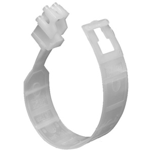 Arlington Industries 2.5" Loop Cable Support Hanger | White