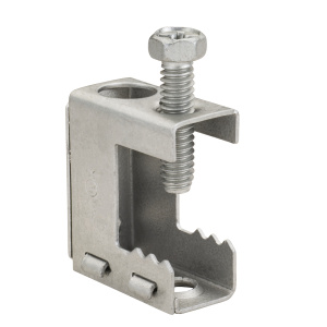 Topaz 1/2" Flange Beam Clamp with 1/4" Rod Screw