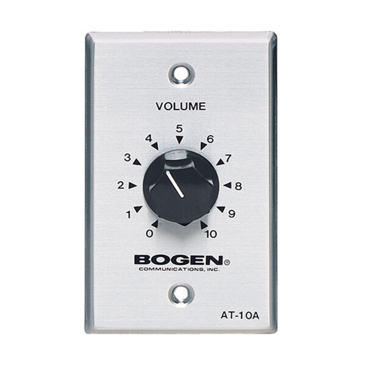 Bogen 10W Stainless Steel 25/70V Attenuator