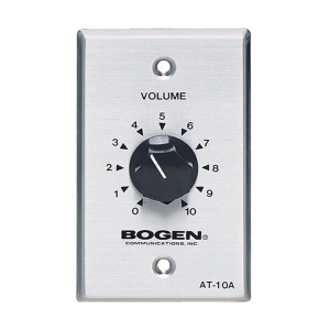 Bogen 10W Stainless Steel 25/70V Attenuator
