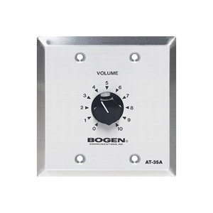 Bogen 35W Stainless Steel 25/70V Attenuator