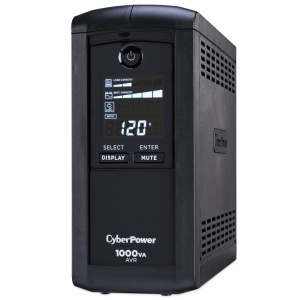 Cyberpower Intelligent Line Interactive UPS with LCD Screen | 1000va/600w