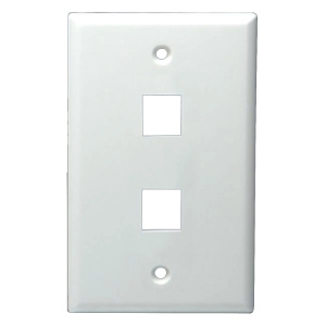 DataComm Electronics 2 Port MIDI Plate | Gray
