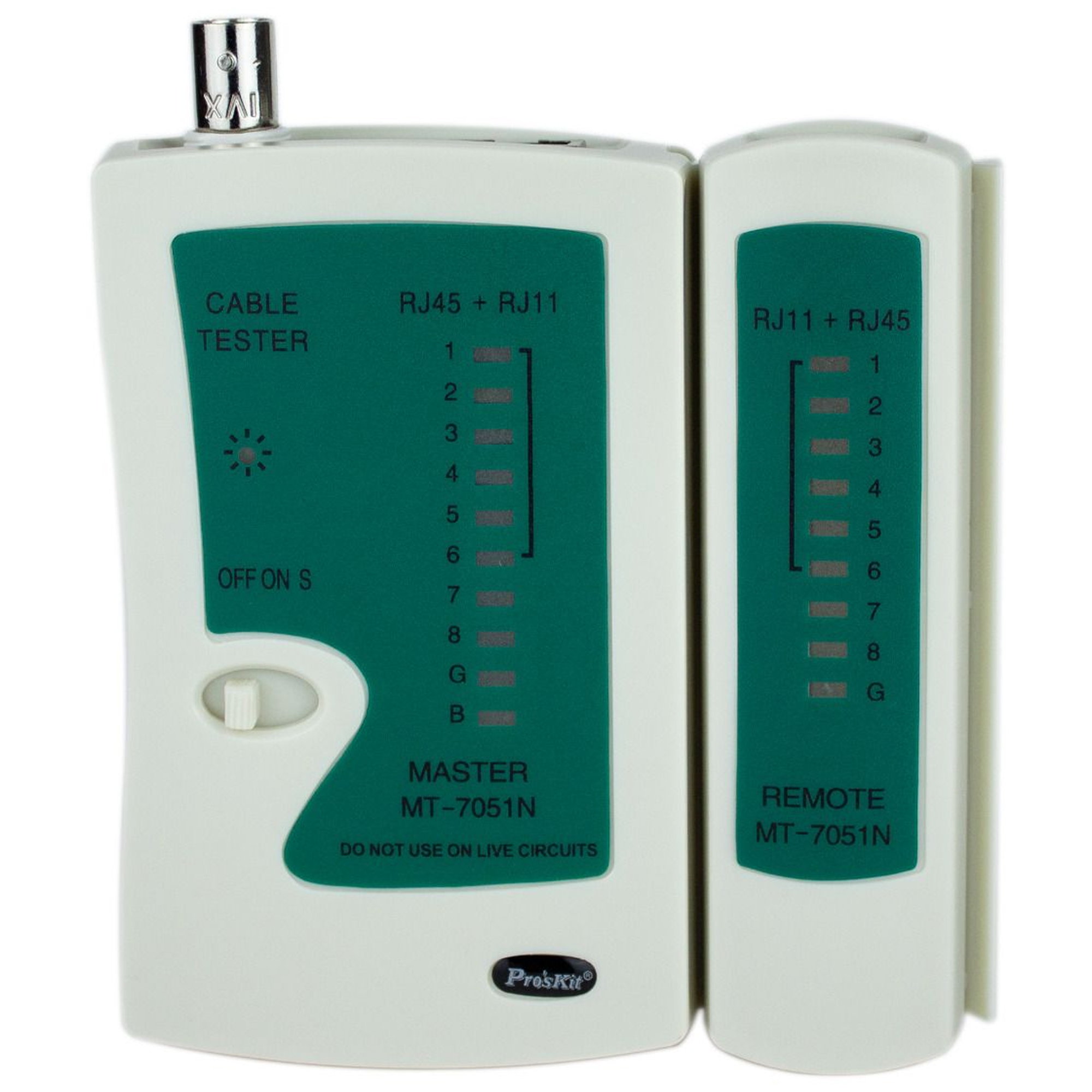 Eclipse Tools Multi Modular Cable Tester with 8 Leds Each Device
