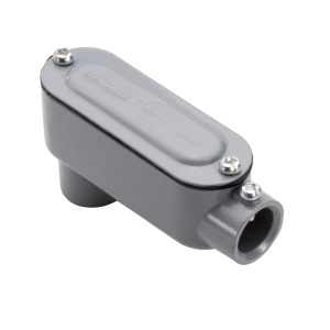 Topaz 3/4" LB Style EMT Conduit Body with Cover & Gasket