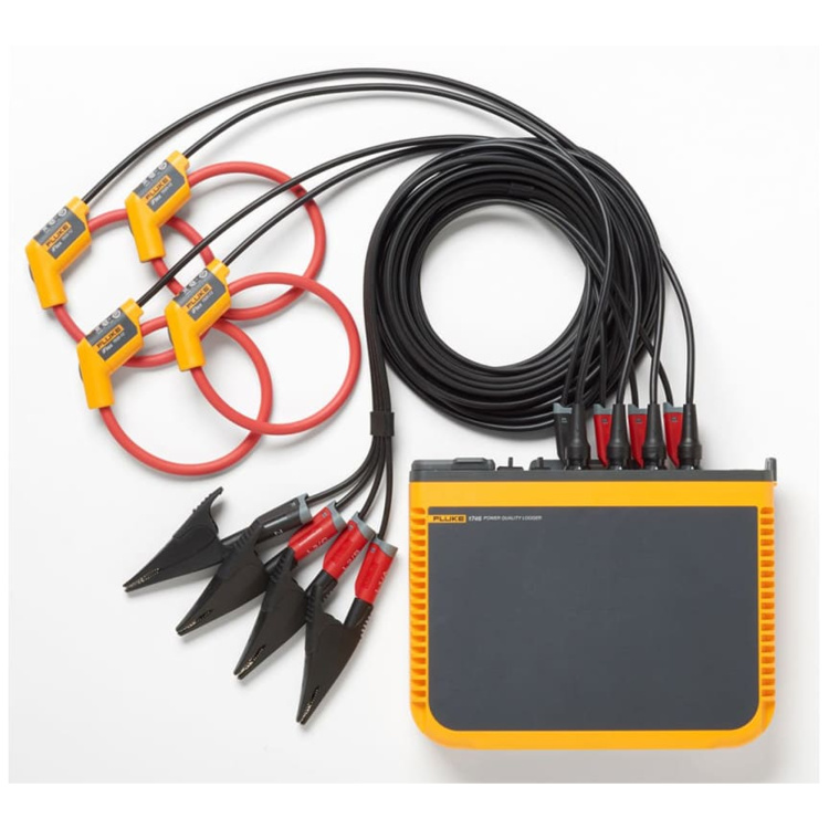 Fluke Three-Phase Power Quality Logger with 24" Flexible Current Probes | 3000A