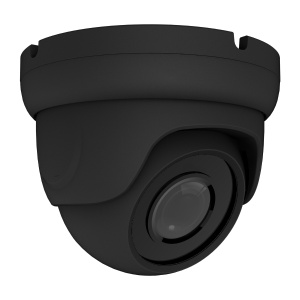 Oculus Pro 2MP IP Fixed Vandal Dome with PoE | Black Housing