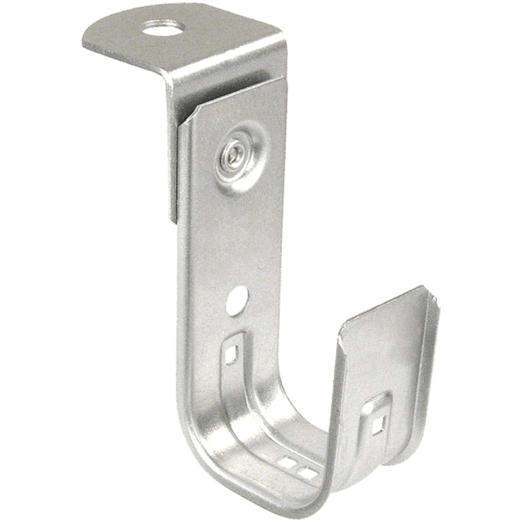Topaz 2"J-Hook with Angled Bracket Ceiling Mount