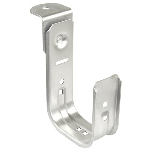 Topaz 4" J-Hook with Angled Bracket Ceiling Mount