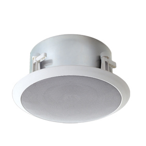 Bogen 8" Low Profile High-Fidelity 70v Ceiling Loudspeaker White