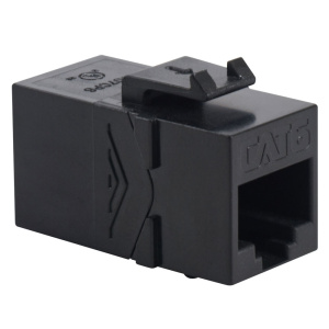 ICC Cat6 Keystone Coupler Contractor Pack | Black