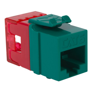 ICC Cat6 HD Style Keystone Jack Contractor 25 Pack | Green